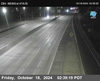 (C094) NB 805 : 47th Street (on ramp)