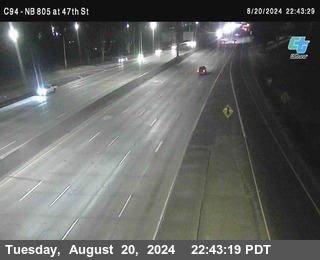 (C094) NB 805 : 47th Street (on ramp)