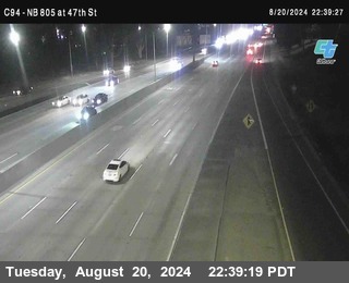 (C094) NB 805 : 47th Street (on ramp)