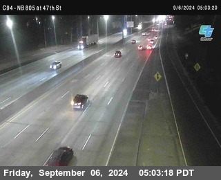 (C094) NB 805 : 47th Street (on ramp)