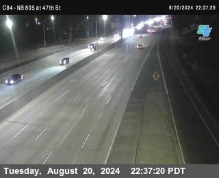 (C094) NB 805 : 47th Street (on ramp)