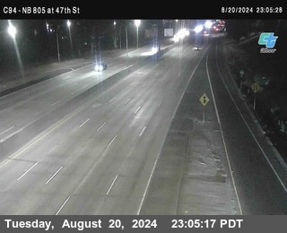 (C094) NB 805 : 47th Street (on ramp)