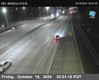 (C094) NB 805 : 47th Street (on ramp)