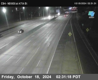 (C094) NB 805 : 47th Street (on ramp)