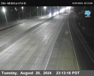 (C094) NB 805 : 47th Street (on ramp)