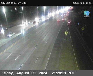 (C094) NB 805 : 47th Street (on ramp)