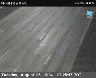 (C094) NB 805 : 47th Street (on ramp)