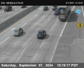 (C094) NB 805 : 47th Street (on ramp)