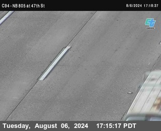 (C094) NB 805 : 47th Street (on ramp)