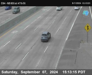 (C094) NB 805 : 47th Street (on ramp)