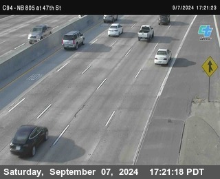 (C094) NB 805 : 47th Street (on ramp)