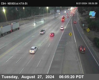 (C094) NB 805 : 47th Street (on ramp)