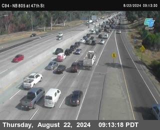 (C094) NB 805 : 47th Street (on ramp)