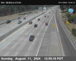 (C094) NB 805 : 47th Street (on ramp)