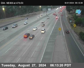 (C094) NB 805 : 47th Street (on ramp)