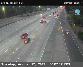 (C094) NB 805 : 47th Street (on ramp)