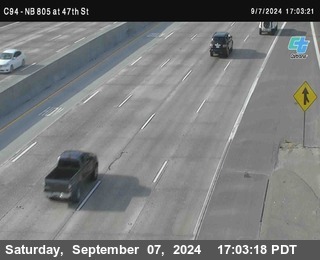 (C094) NB 805 : 47th Street (on ramp)