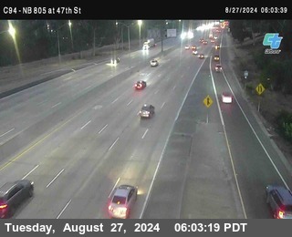 (C094) NB 805 : 47th Street (on ramp)