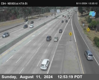 (C094) NB 805 : 47th Street (on ramp)