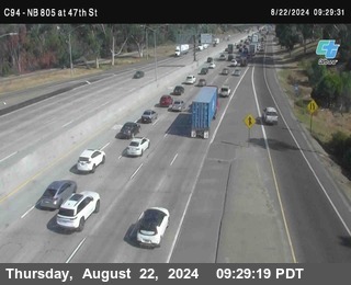 (C094) NB 805 : 47th Street (on ramp)