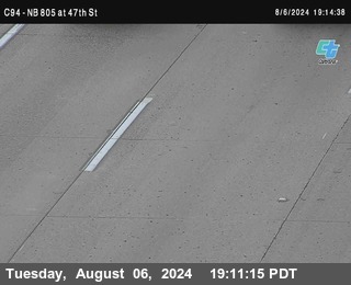 (C094) NB 805 : 47th Street (on ramp)