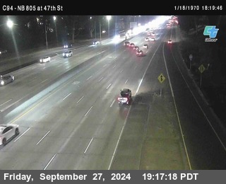 (C094) NB 805 : 47th Street (on ramp)