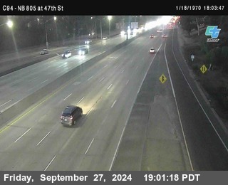 (C094) NB 805 : 47th Street (on ramp)