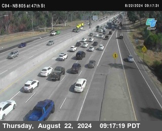 (C094) NB 805 : 47th Street (on ramp)