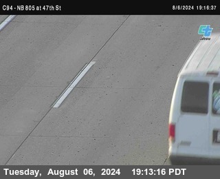 (C094) NB 805 : 47th Street (on ramp)