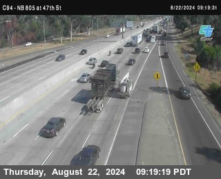 (C094) NB 805 : 47th Street (on ramp)