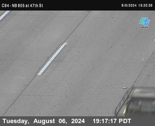 (C094) NB 805 : 47th Street (on ramp)