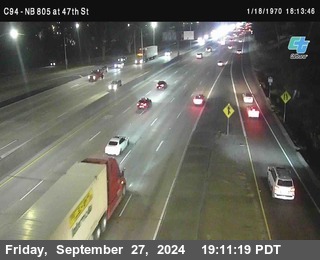 (C094) NB 805 : 47th Street (on ramp)