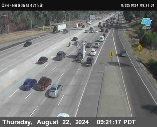 (C094) NB 805 : 47th Street (on ramp)