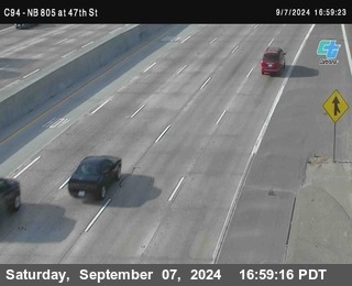 (C094) NB 805 : 47th Street (on ramp)