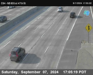 (C094) NB 805 : 47th Street (on ramp)