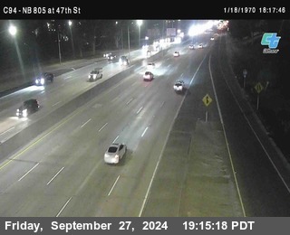 (C094) NB 805 : 47th Street (on ramp)