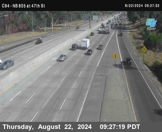 (C094) NB 805 : 47th Street (on ramp)