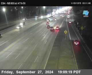 (C094) NB 805 : 47th Street (on ramp)