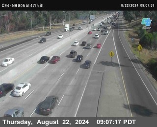 (C094) NB 805 : 47th Street (on ramp)