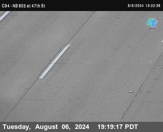 (C094) NB 805 : 47th Street (on ramp)