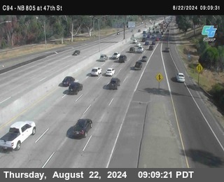 (C094) NB 805 : 47th Street (on ramp)