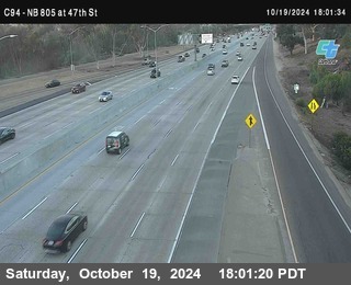 (C094) NB 805 : 47th Street (on ramp)