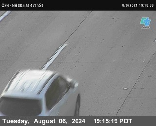 (C094) NB 805 : 47th Street (on ramp)