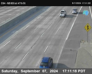 (C094) NB 805 : 47th Street (on ramp)