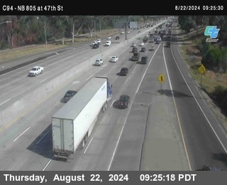 (C094) NB 805 : 47th Street (on ramp)