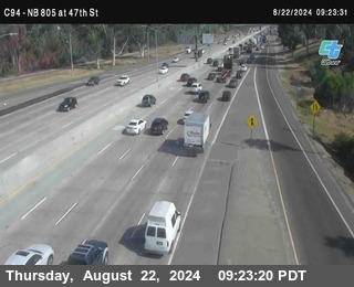 (C094) NB 805 : 47th Street (on ramp)