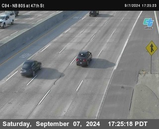 (C094) NB 805 : 47th Street (on ramp)