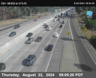 (C094) NB 805 : 47th Street (on ramp)