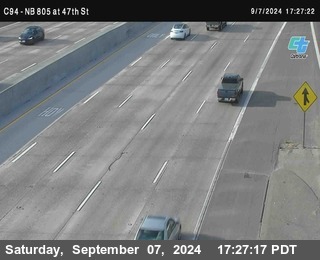 (C094) NB 805 : 47th Street (on ramp)