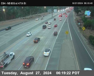 (C094) NB 805 : 47th Street (on ramp)